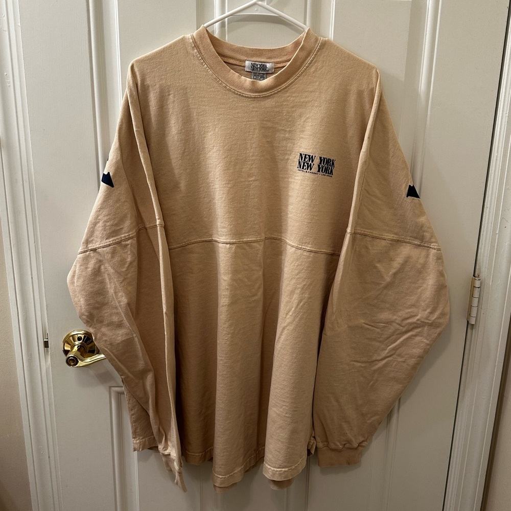 New York thick long sleeve t-shirt